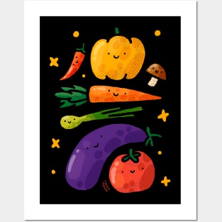 Veggie Stack Posters and Art